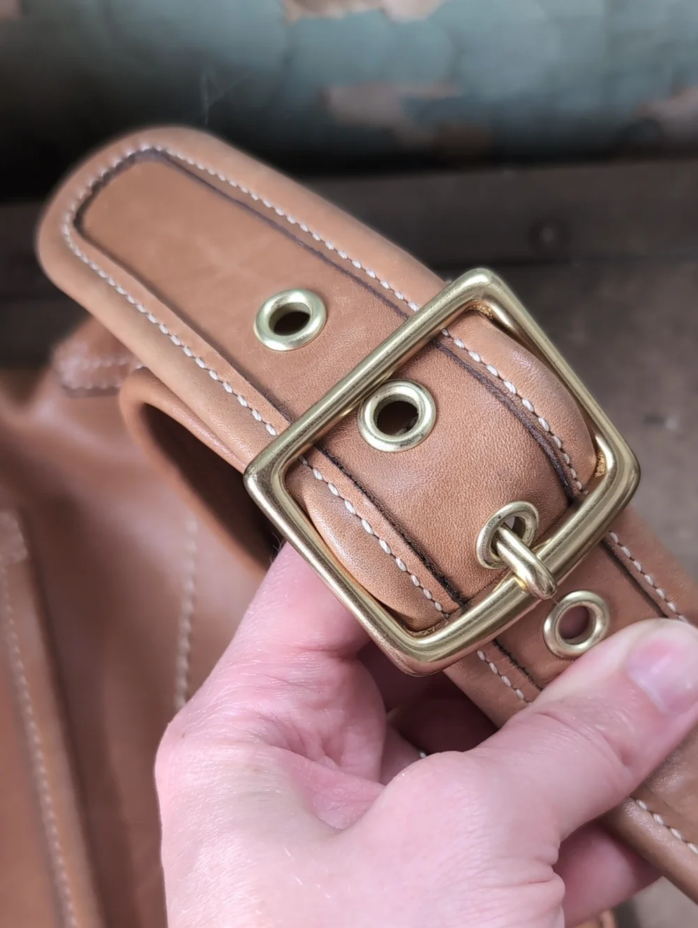 Coach Caramel Leather Shoulder Bag - Picture 7 of 13